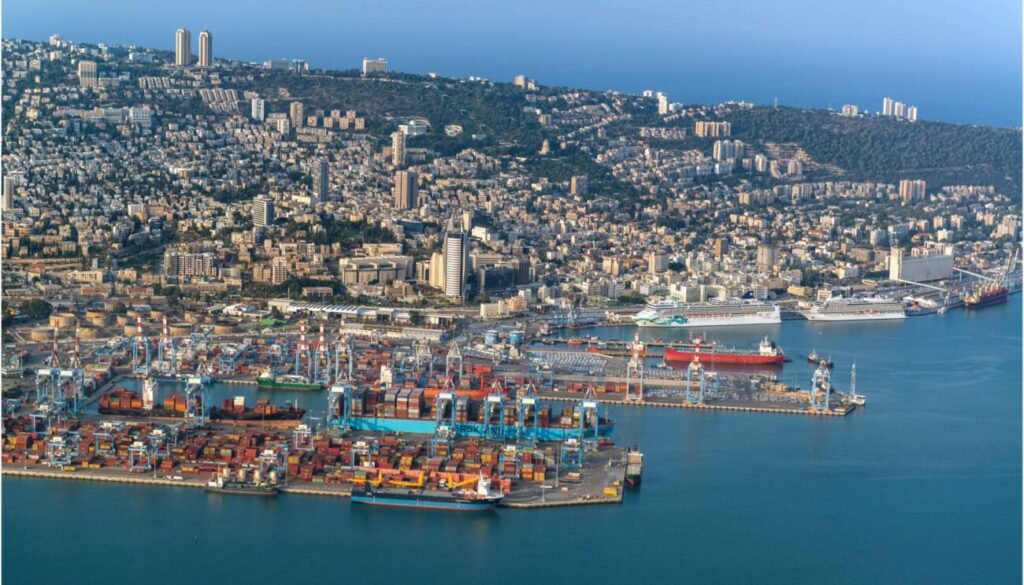Haifa Port Israel operated by Adani Group