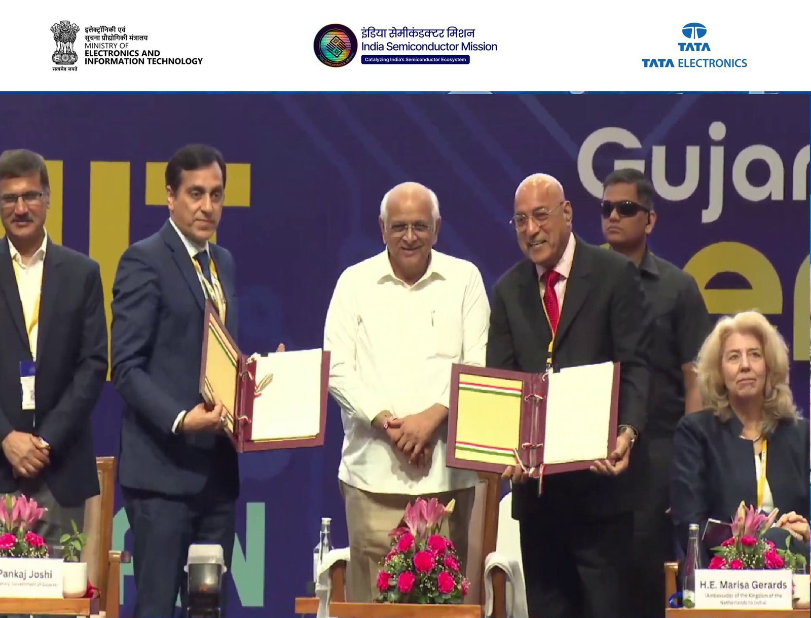 India Semiconductor Mission chip factory concept