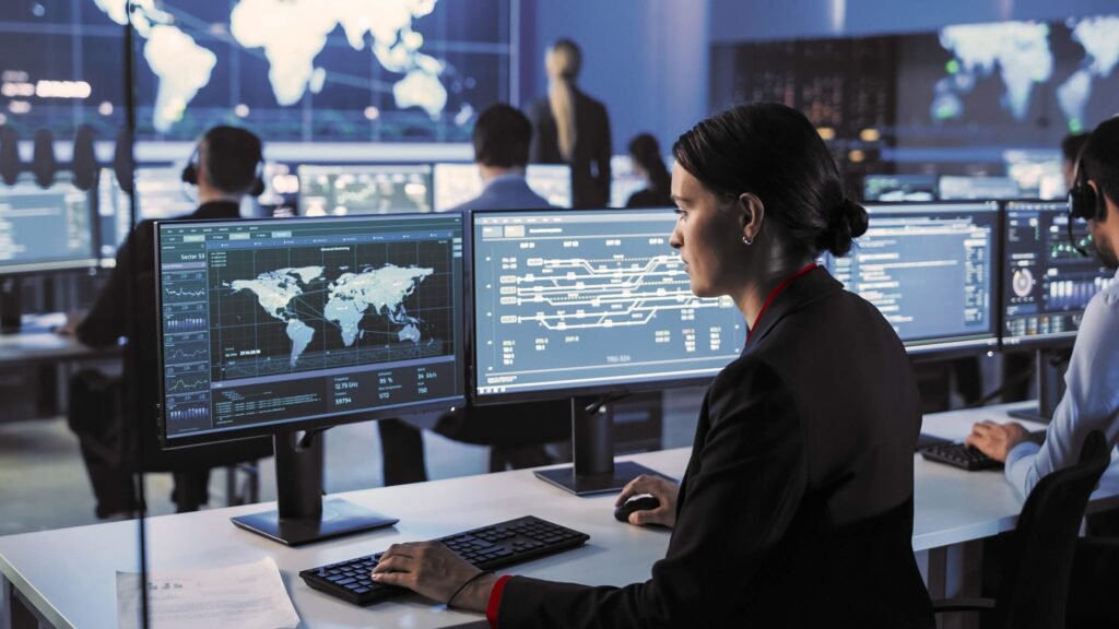 Indian server room promoting data localization and security