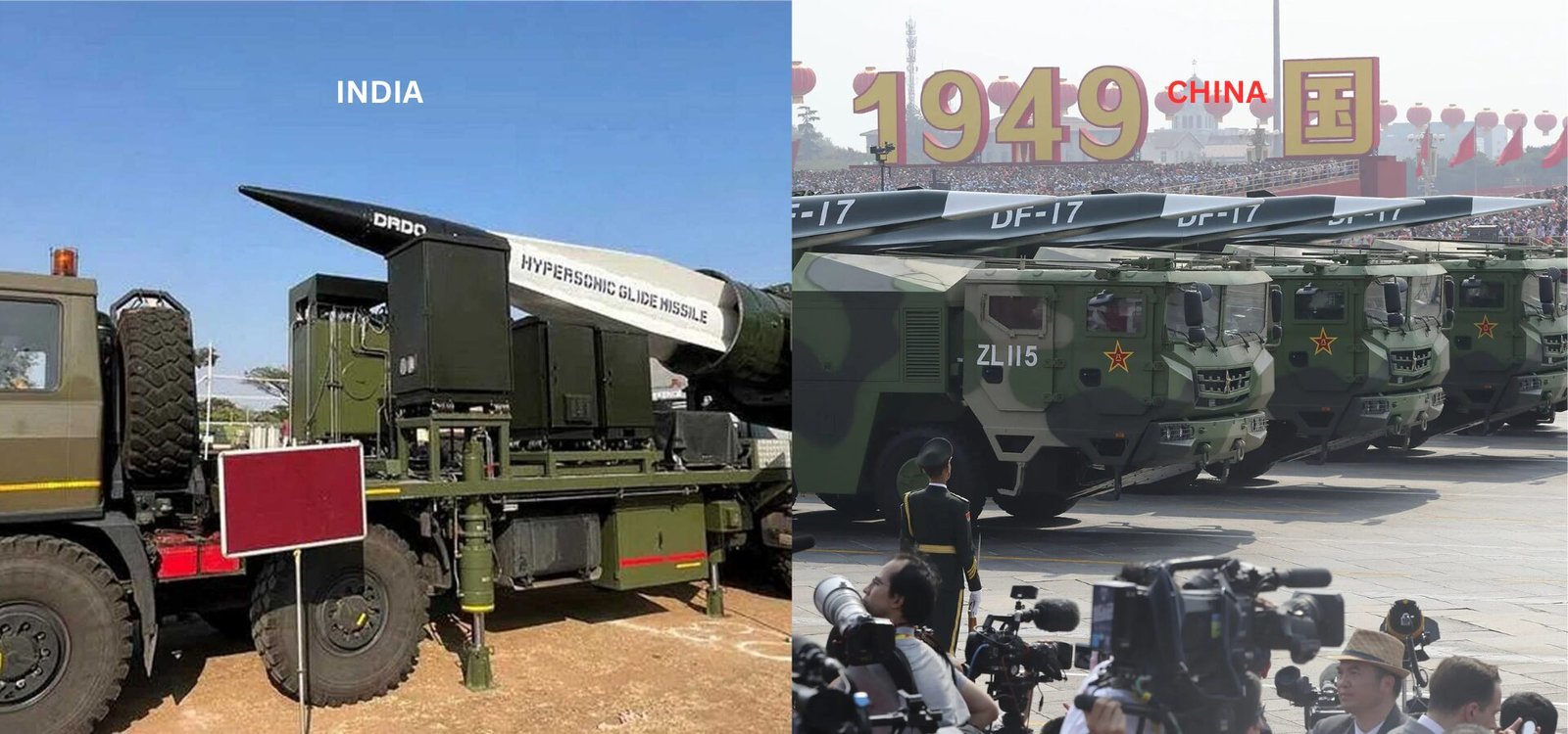 Hypersonic Missile HSTDV vs China DF-17