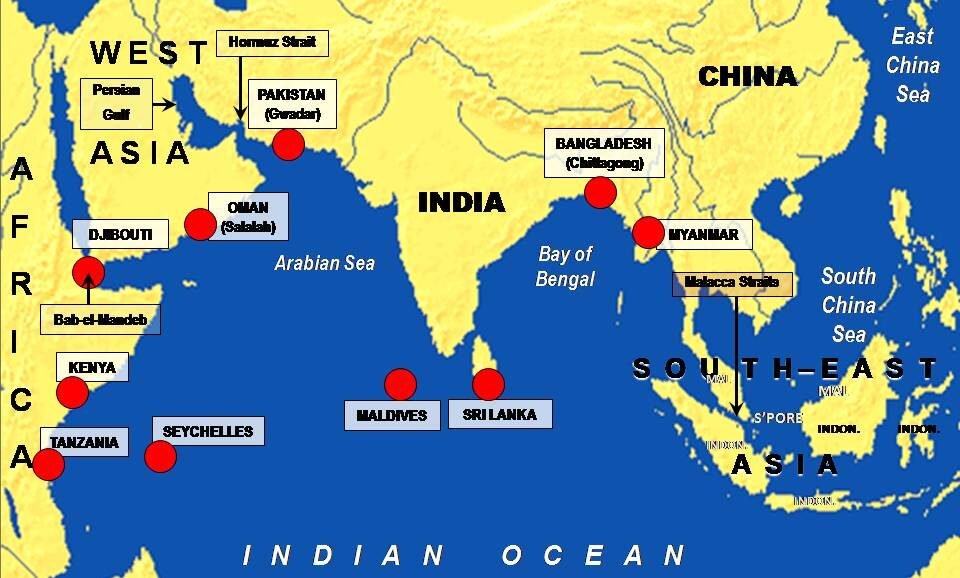 India vs China Red Sea maritime strategy 2026