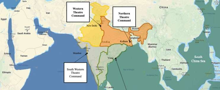 Integrated Theatre Commands India 2026 Lucknow Jaipur Thiruvananthapuram
