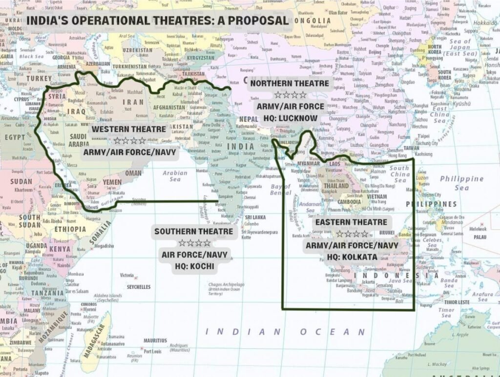 Northern Theatre Command India LAC border integration