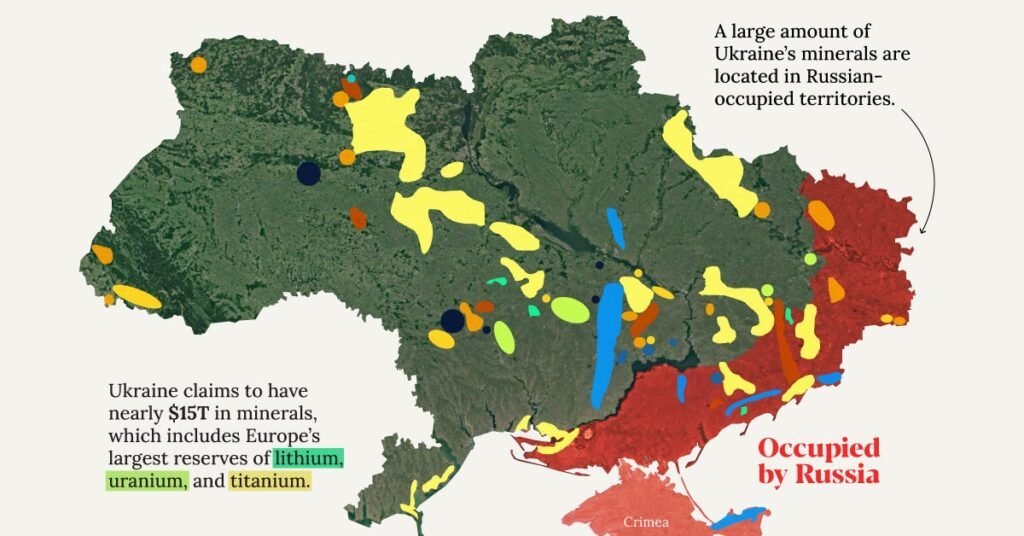Ukraine Lithium and Titanium Reserves 2026