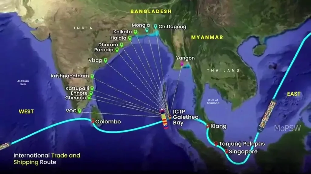 Galathea Bay Port vs Singapore Transshipment rivalry 2026